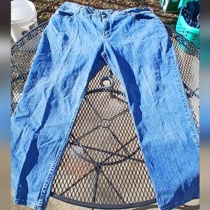 WORN Riders By Lee Relaxed Fit Straight Leg 26 W Jeans